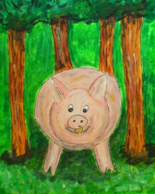 There in a wood